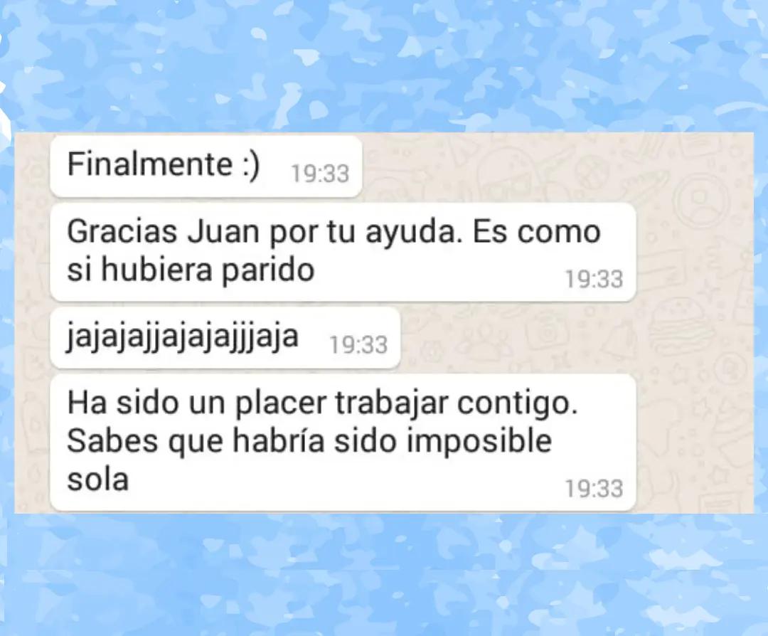 Testimonios de estudiantes