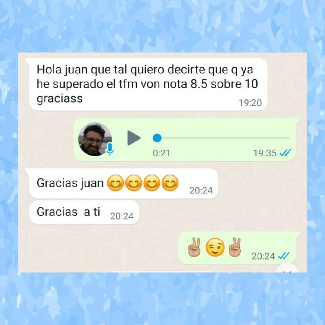 Testimonios de estudiantes