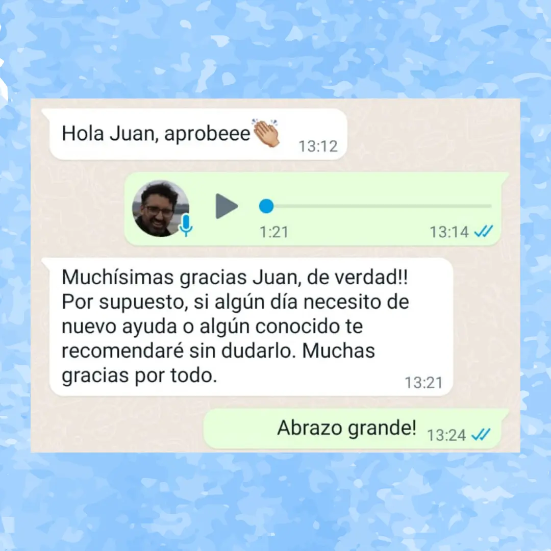 Testimonios de estudiantes